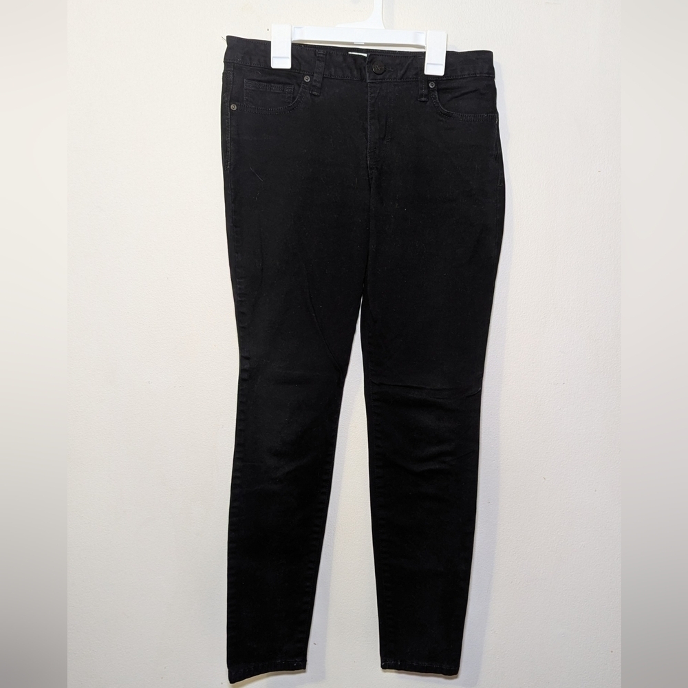 S&Co Sleek Black Skinny Jeans Modern Fit Stretch Women's Size 8